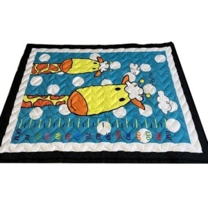 Тканинні килимки в дитячу кімнату